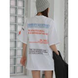 オーバーフィットロゴtシャツ半袖 トップス レディース | VIVID LADY | 詳細画像9