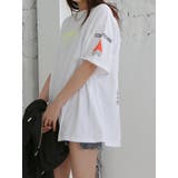 オーバーフィットロゴtシャツ半袖 トップス レディース | VIVID LADY | 詳細画像10