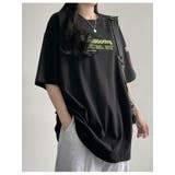 オーバーフィットロゴtシャツ半袖 トップス レディース | VIVID LADY | 詳細画像14