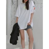 オーバーフィットロゴtシャツ半袖 トップス レディース | VIVID LADY | 詳細画像2