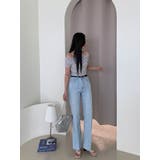 オフショルダー半袖tシャツ Y2K 全2色 | VIVID LADY | 詳細画像10