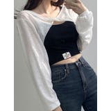 ねじりボレロtシャツクロップド丈長袖 Y2K 全3色 | VIVID LADY | 詳細画像9
