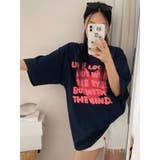 オーバーフィット半袖tシャツ トレーナー Y2K | VIVID LADY | 詳細画像21