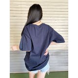 オーバーフィット半袖tシャツ トレーナー Y2K | VIVID LADY | 詳細画像4