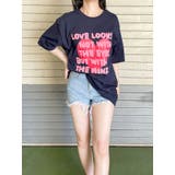 オーバーフィット半袖tシャツ トレーナー Y2K | VIVID LADY | 詳細画像2
