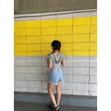スリムフィットリブフード付きtシャツ 半袖 Y2K | VIVID LADY | 詳細画像21
