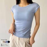 スリムノースリーブTシャツ レディース 夏 | VIVID LADY | 詳細画像1