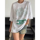 ロゴ入れtシャツ半袖 トップス夏 ロゴt | VIVID LADY | 詳細画像9