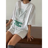 ロゴ入れtシャツ半袖 トップス夏 ロゴt | VIVID LADY | 詳細画像11