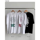 ロゴ入れtシャツ半袖 トップス夏 ロゴt | VIVID LADY | 詳細画像21