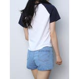 ロゴ入れtシャツ半袖 トップス夏 ロゴt | VIVID LADY | 詳細画像18 