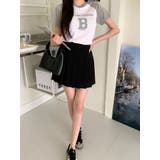ロゴ入れtシャツ半袖 トップス夏 ロゴt | VIVID LADY | 詳細画像14 