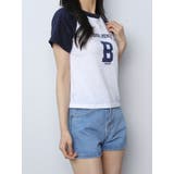 ロゴ入れtシャツ半袖 トップス夏 ロゴt | VIVID LADY | 詳細画像3 