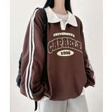 ラグランルーズロンT カラー付き オーバーサイズ | VIVID LADY | 詳細画像32 