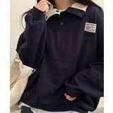 バイカラー オーバーサイズ Tシャツ 2way 長袖 | VIVID LADY | 詳細画像22