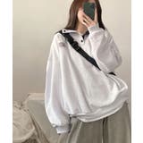 バイカラー オーバーサイズ Tシャツ 2way 長袖 | VIVID LADY | 詳細画像1