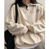 バイカラー オーバーサイズ Tシャツ 2way 長袖 | VIVID LADY | 詳細画像15