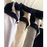 バイカラー オーバーサイズ Tシャツ 2way 長袖 | VIVID LADY | 詳細画像3