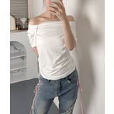 ドレープ 半袖 Tシャツ | VIVID LADY | 詳細画像22
