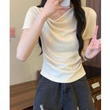 ドレープ 半袖 Tシャツ | VIVID LADY | 詳細画像4