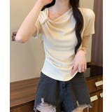 ドレープ 半袖 Tシャツ | VIVID LADY | 詳細画像5
