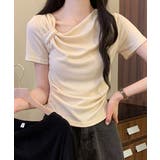 ドレープ 半袖 Tシャツ | VIVID LADY | 詳細画像6