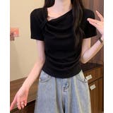 ドレープ 半袖 Tシャツ | VIVID LADY | 詳細画像8