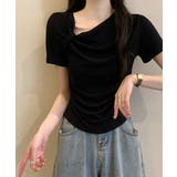 ドレープ 半袖 Tシャツ | VIVID LADY | 詳細画像9