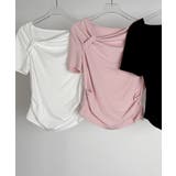ドレープ 半袖 Tシャツ | VIVID LADY | 詳細画像32