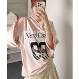 ピンク | ナンバリング シャイニー ホッケーTシャツ | VIVID LADY