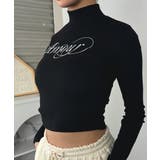 裏起毛 ボトルネック tシャツ | VIVID LADY | 詳細画像22