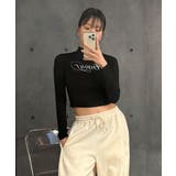 裏起毛 ボトルネック tシャツ | VIVID LADY | 詳細画像28