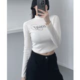 裏起毛 ボトルネック tシャツ | VIVID LADY | 詳細画像12