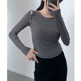 オープンショルダー Tシャツ 肩出しTシャツ | VIVID LADY | 詳細画像19