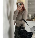 オープンショルダー Tシャツ 肩出しTシャツ | VIVID LADY | 詳細画像31