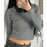 オープンショルダー Tシャツ 肩出しTシャツ | VIVID LADY | 詳細画像42