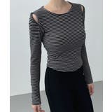 オープンショルダー Tシャツ 肩出しTシャツ | VIVID LADY | 詳細画像12