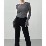 オープンショルダー Tシャツ 肩出しTシャツ | VIVID LADY | 詳細画像13