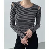 オープンショルダー Tシャツ 肩出しTシャツ | VIVID LADY | 詳細画像15