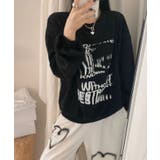 厚み感が薄く半袖とレイヤードして楽しんでもいいクルーネックトレーナー トップス | VIVID LADY | 詳細画像6