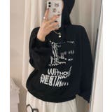 厚み感が薄く半袖とレイヤードして楽しんでもいいクルーネックトレーナー トップス | VIVID LADY | 詳細画像8