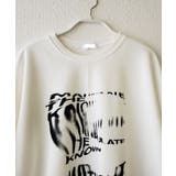 厚み感が薄く半袖とレイヤードして楽しんでもいいクルーネックトレーナー トップス | VIVID LADY | 詳細画像4