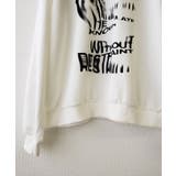 厚み感が薄く半袖とレイヤードして楽しんでもいいクルーネックトレーナー トップス | VIVID LADY | 詳細画像5