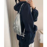 すっきりとしたポイントになる配色レタリングのパーカー トップス レディース | VIVID LADY | 詳細画像3