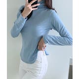 裏起毛 暖かい タートルネックtシャツ | VIVID LADY | 詳細画像10