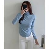 裏起毛 暖かい タートルネックtシャツ | VIVID LADY | 詳細画像11