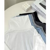 裏起毛 暖かい タートルネックtシャツ | VIVID LADY | 詳細画像4