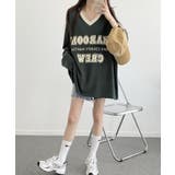 韓国ファッション 長袖 tシャツ | VIVID LADY | 詳細画像24