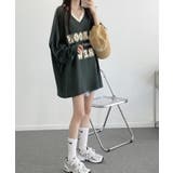 韓国ファッション 長袖 tシャツ | VIVID LADY | 詳細画像25