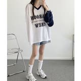 韓国ファッション 長袖 tシャツ | VIVID LADY | 詳細画像35